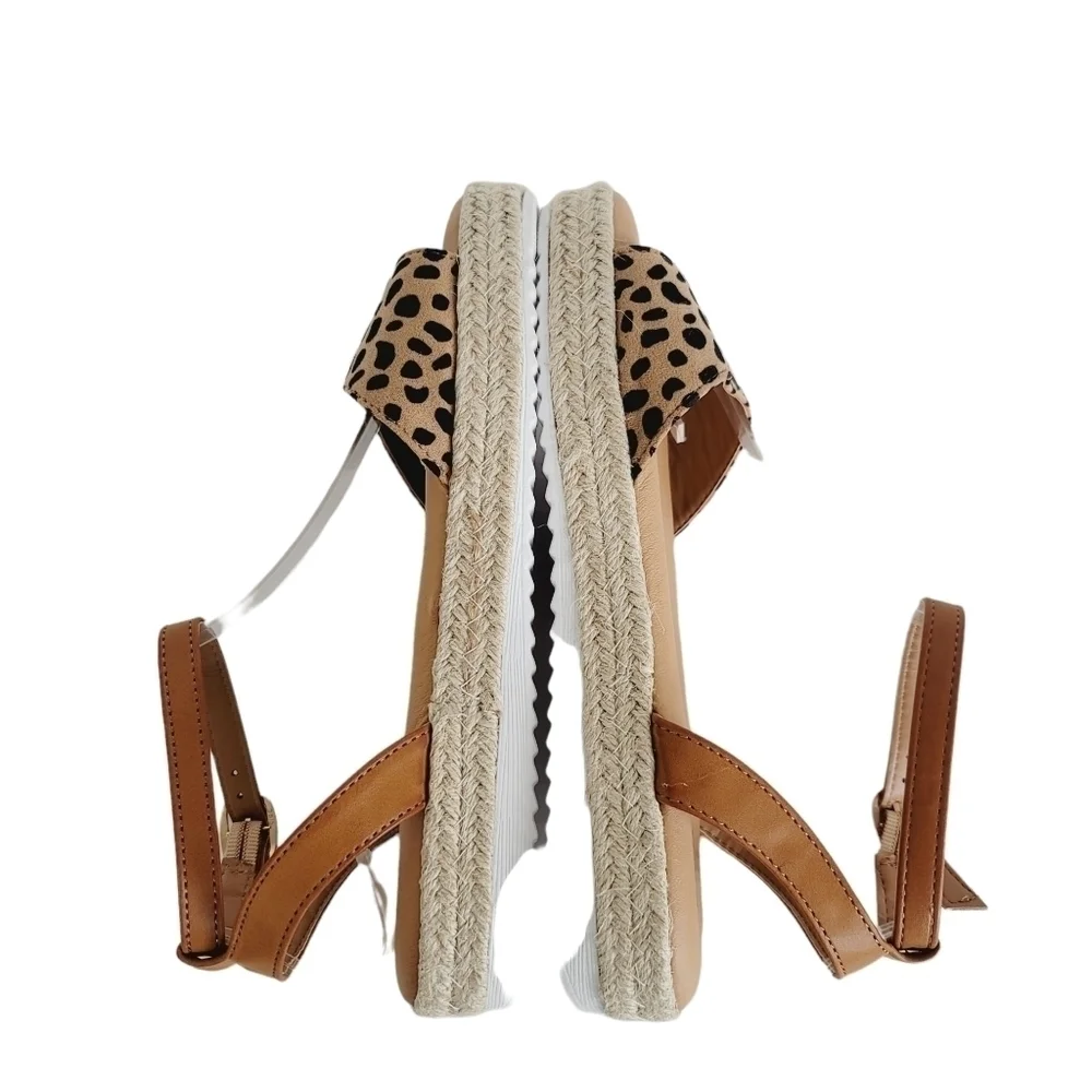 Bamboo Cheetah Print Espadrilles